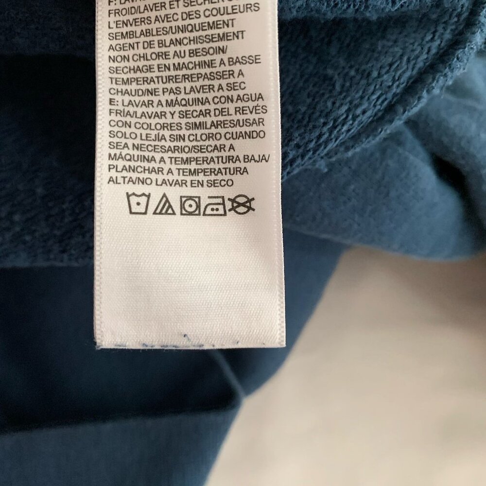 The North Face Half Dome Blue Hoodie Sweatshirt Mens Large Embroidered - Picture 10 of 10